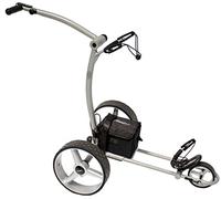 BeeGon Golf Carrello Elettrico da Golf GT-X400 PRO, Grigio Argento con Batteria al Piombo da 33 Ah