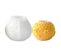 Beehive Candle Mold - Easy Release Reusable | Durable Silicone Mold, Pillar Candle Casting KitFor Beginners Professionals Children Home School Studio Crafting Workshops Gatherings Creative Çandle