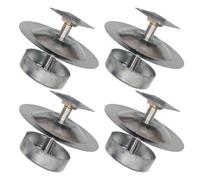 Beehive Feet Stand - 4 Pieces Hive Base Support Feet, Stainless Steel Beehive Stand, Rustproof Apiary Elevation Leg Protectors | Heavy-Duty Beekeeper Box Ground Risers Anti-Ant Metal Pedestal for Back