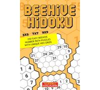 Beehive Hidoku: 250 Easy Beehive Number Path Puzzles with Unique Hex Grids