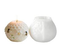 Beehive Pillar Candle Casting Mold | Beehive Pillar Candle Mold,Flexible Easy Release For Adults Beginners Professionals Boys Girls Home School Studio Gathering Party