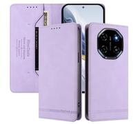 BEEJTUNY Custodia in Pelle per Blackview shark 6/Oscal Tiger 8, Cover a Libro con Blocco RFID, Forte Magnete, Guscio a Portafoglio Antiurto Delicata. Viola