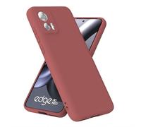 BEEJTUNY Custodia per Motorola Moto Edge 30 Neo/Edge 30 Lite in Silicone, Cover Bumper Protettiva [Anti-Impronte, Anti-Shock], Custodia Morbida e Sottile，Case Robusta. Red