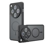 BEEJTUNY Custodia per Oppo Find X8 PRO Magnete, Cover Magnetica Collegabile al Supporto per Auto e Ricarica Wireless, Custodia Bumper Opaca.