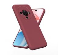 BEEJTUNY Custodia per ZTE Blade A76 5G in Silicone, Cover Bumper Protettiva [Anti-impronte, Anti-shock], Custodia Morbida e Sottile，Case Robusta. Red