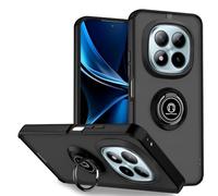 BEEJTUNY Custodia Protettiva per Xiaomi Redmi Note 15 Pro+ Plus/Poco M8 Pro con Anello, Cover in TPU+PC con Supporto a 360° con Magnetico, Guscio Antiurto e Cover Robusta. Nero