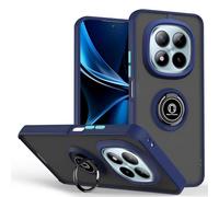 BEEJTUNY Custodia Protettiva per Xiaomi Redmi Note 15 Pro+ Plus/Poco M8 Pro con Anello, Cover in TPU+PC con Supporto a 360° con Magnetico, Guscio Antiurto e Cover Robusta. Blu Reale