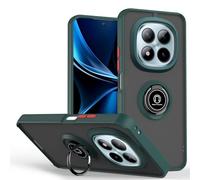 BEEJTUNY Custodia Protettiva per Xiaomi Redmi Note 15 Pro+ Plus/Poco M8 Pro con Anello, Cover in TPU+PC con Supporto a 360° con Magnetico, Guscio Antiurto e Cover Robusta. DarkGreen