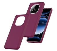 BEEJTUNY Custodia Silicone per Xiaomi Redmi Note 14 PRO+ Plus 5G, Protettiva Cover Silicone Liquido, Anti Impronte, Anti Sbiadimento, Sottile Custodia Antiurto. Red