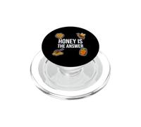 Beekeeper Apiarist Honey Is The Answer PopSockets PopGrip per MagSafe