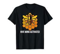 Beekeeper Apiary Honeycomb Hive Mind Activated Maglietta