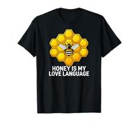 Beekeeper Honey Is My Love Language Apiarist Maglietta