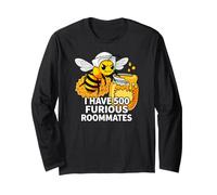Beekeeper I Have 500 Furious Roommates Apiarist Maglia a Manica