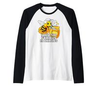 Beekeeper I Have 500 Furious Roommates Apiarist Maglia con Maniche Raglan