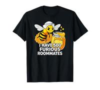 Beekeeper I Have 500 Furious Roommates Apiarist Maglietta