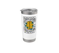 Beekeeper Introvert Hive Mind Over Crowds Bicchiere termico in acciaio inox doppia parete