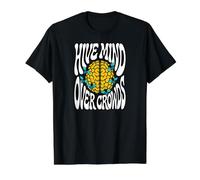 Beekeeper Introvert Hive Mind Over Crowds Maglietta con Stampa Grafica Economica, Uomo, Nero, L