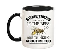 Beekeeper Sometimes I Wonder If The Bees Are Thinking About Me Too Tazza Colazione Unico Tazzine Da Caffè Eleganti Tazza Per Espresso Tè Cucina 330Ml