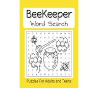 Beekeepers Word search puzzle book: Word search book about beekeeping and related words 6"x9" easy to read, 55 puzzles,110 pages
