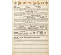 Beekeeping Log Book: Detailed Inspection & Record-Keeping Guide for Beekeepers