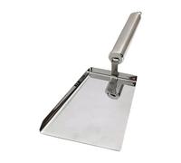Beekeeping Shovel, Hive Scraper Tool, Stainless Steel Cleaner, Wear-Resistant Wax Remover, Sharps Flat Edge Design, Made Of Strong And Reliable Stainless Steel Material, 4.02x3.07x3.86in