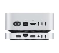 BEELINK EX Mate Mini B per Mac Mini M4 Dock, supporto in alluminio da 80 Gbps con slot SSD M.2 PCle (fino a 8 TB), USB-C*1, USB-A 3.0 x 2, 2,5 G LAN*1, SD 4.0 x 1, Type-C (PD 3.0)*1, periferiche per
