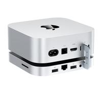 BEELINK EX Mate Mini-B Thunderbolt 5 Mac mini M4 Dock & Stand, espansione SSD NVMe fino a 8 TB, porta USB C PD3.0 da 80 Gbps, lettore di schede SD4.0, 2.5G LAN, 2* USB A 10Gbps per laptop/PC desktop