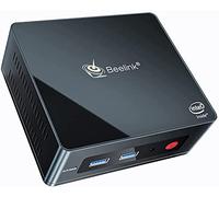 Beelink GK Mini - Mini PC con Windows 11 Pro, Quad Core J4125, 2x HDMI Ultra HD 4K, RAM 8 GB DDR4, SSD M.2 128 GB, Slot SATA3 2.5" per HDD/SSD aggiuntivo, Wi-Fi 5 AC, Gigabit Ethernet (128 GB)