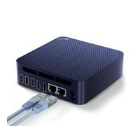 Beelink Mini PC, Processore Intel Twin Lake-N150 (fino a 3.60GHz), EQ14 Office Mini Computer, 16GB DDR4 500GB SSD Mini Desktop PC, Dual 1000M LAN/WiFi 6/BT5.2