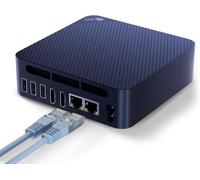 Beelink Mini PC, Processore Intel Twin Lake N150 (fino a 3.60GHz), EQ14 Office Mini Computer, 16GB DDR4 500GB SSD Mini Desktop PC, Dual 2.5G LAN/WiFi 6/BT5.2