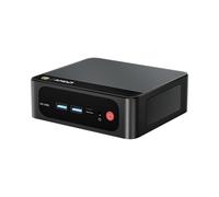 Beelink SER5 MAX Mini PC Windows 11 Pro, AMD Ryzen 7 7735U con 8 core e 16 thread fino a 4,75GHz, 16GB LPDDR5 di RAM e 500GB di SSD, schermo 4K a 60Hz con supporto per fino a 3 schermi, BT5.2, Wi-Fi6