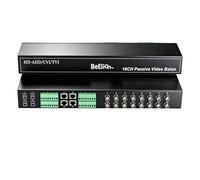 Beelion 16 canali video balun passivo BNC a RJ45 Transceiver converter per sistema CCTV DVR, bnc| rj45| Cat5 connettore