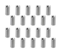 BEELUKY 20 Pezzi Inserti Filettati M8 a M6 in Acciaio Inox Dado Riduttore Inserto Filettato Autofilettante Dadi di Riduzione Maschio e Femmina per Automotive Turbine a Vapore Attrezzature Meccaniche