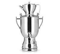 BEEM SAMOWAR 3008C - 8 l |Teebereiter elettrico | 2500 W | Acciaio inox | Contenitore d'acqua von 8 Litri | Teiera da 1,5 Liter | Adatto per privati, Hotel, Gastronomie