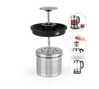 Beem Teatime II Macchina Del Te Acciaio Inox - Colino Filtro Tè con Coperchio
