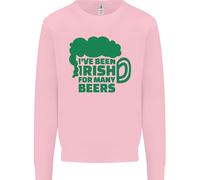 Been Irish For Many Beers St Patricks Day Uomo Sweatshirt Jumper