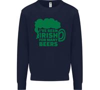 Been Irish For Many Beers St Patricks Day Uomo Sweatshirt Jumper