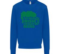 Been Irish For Many Beers St Patricks Day Uomo Sweatshirt Jumper