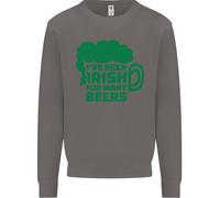Been Irish For Many Beers St Patricks Day Uomo Sweatshirt Jumper