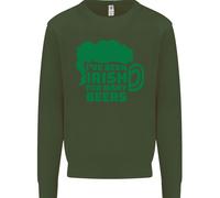 Been Irish For Many Beers St Patricks Day Uomo Sweatshirt Jumper
