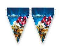 BeenSmile, BANDIERINE TRANSFORMERS, Decorazione per Compleanno di Bambini, Articoli per Feste, Celebrazioni e Anniversari, 1 Pezzo, 3 M