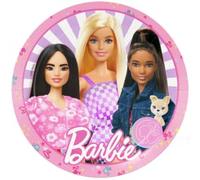 BeenSmile, BARBIE 8 PIATTI 23 CM, Piatti Monouso per Feste di Compleanno per Bambini, Articoli per Decorazioni di Feste a Tema