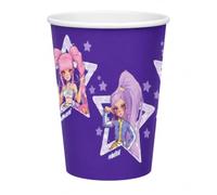 BeenSmile Bicchieri K-Pop Idol, Set da 8, 250 ml | Set da 8 bicchieri in cartone da 250 ml per compleanni e feste a tema