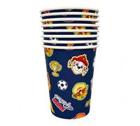 BeenSmile Bicchieri Paw Patrol per Compleanno, Pack da 8 Bicchieri di Carta per Bambini, Stoviglie Monouso per Festa, Merenda, Bevande e Decorazione Tavola