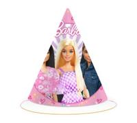BeenSmile, CAPPELLI DA BARBIE, Cappelli di Cartone, Decorazione per Compleanno di Bambini, Cappelli per Festa di Compleanno, 6 pezzi.