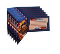 BeenSmile, Hot Wheels, Invitation Card, Inviti Compleanno Bambina e Bambino, Biglietti Invito Compleanno,Per Annunciare la tua Festa ai tuoi Migliori Amici! 6U