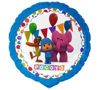 BeenSmile, Palloncini Compleanno Pocoyo, Decorazioni Festa di Compleanno Bambini, Palloncini Elio o Aria, Materiale Resistente, 46 cm, 1 Pezzo, Multicolore