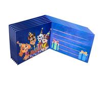 BeenSmile, Paw Patrol, Invitation Card, Inviti Compleanno Bambina e Bambino, Biglietti Invito Compleanno,Per Annunciare la tua Festa ai tuoi Migliori Amici! 6U