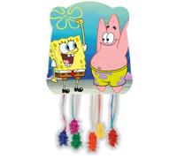 BeenSmile, Pignata Basic di SPONGE BOB SQUAREPANTS, Articoli per feste, pignata da riempire con giocattoli o ragazzi, decorazione per feste per bambini, compleanni e celebrazioni