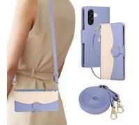 BEENTRYS Cover Portafoglio per OPPO A5X / A5i / A3X / A3,Pelle PU Tasca con Cerniera Porta Carte Slot per Schede Supporto Donna Ragazza Magnetica Antiurto Custodia a Libro-Viola